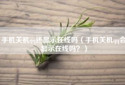 手机关机qq还显示在线吗（手机关机qq会显示在线吗？）